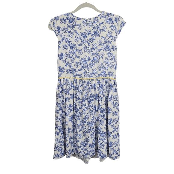 Matilda Jane Blue and White Floral Dress - Picture 4 of 6